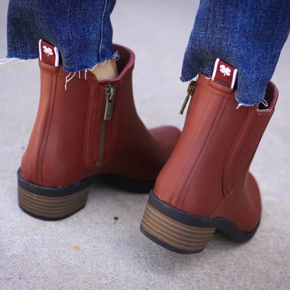 LUCKY BRAND Basil Rain Bootie - Sz. 12 - Picture 1 of 6